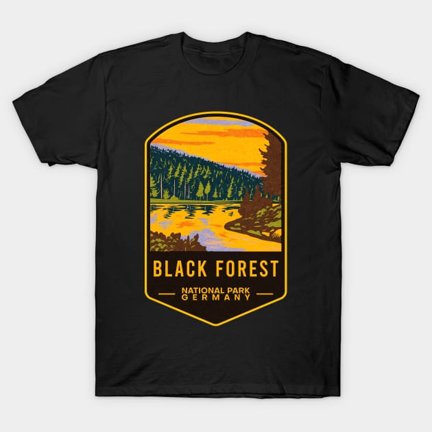 Black Forest National Park Germany T-Shirt by JordanHolmes